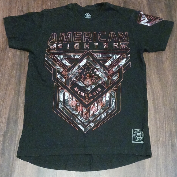 American Fighter Other - American Fighter Black and Red Graphic Tee